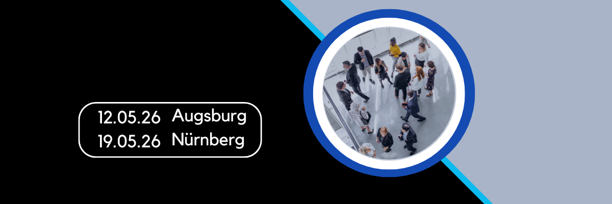 Anmeldung für die dfX Days in Landshut, Nürnberg und Augsburg