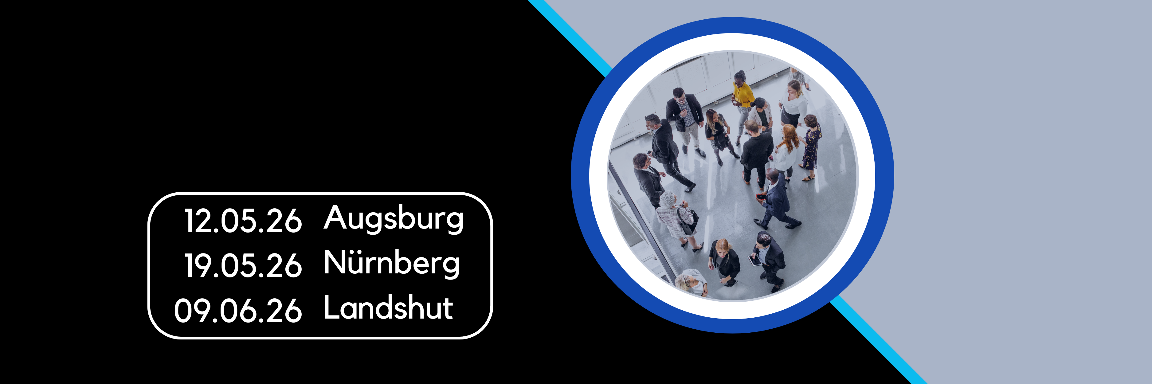 Anmeldung für die dfX Days in Landshut, Nürnberg und Augsburg